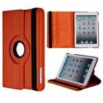 Super billigt iPad Mini 1 / iPad Mini 2 / iPad Mini 3 Roterende Etui - Orange